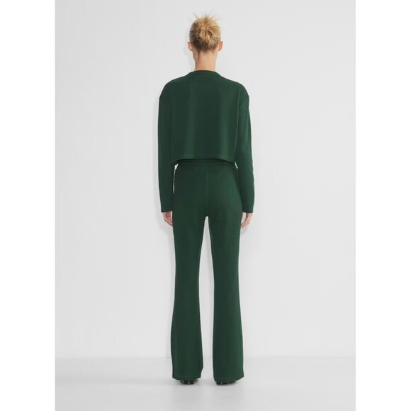 Aritzia SUNDAY BEST Purple Cotton Baby Waffle Knit Flared Lounge Pants, Size M - Picture 12 of 13